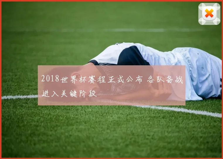 2018世界杯赛程正式公布 各队备战进入关键阶段